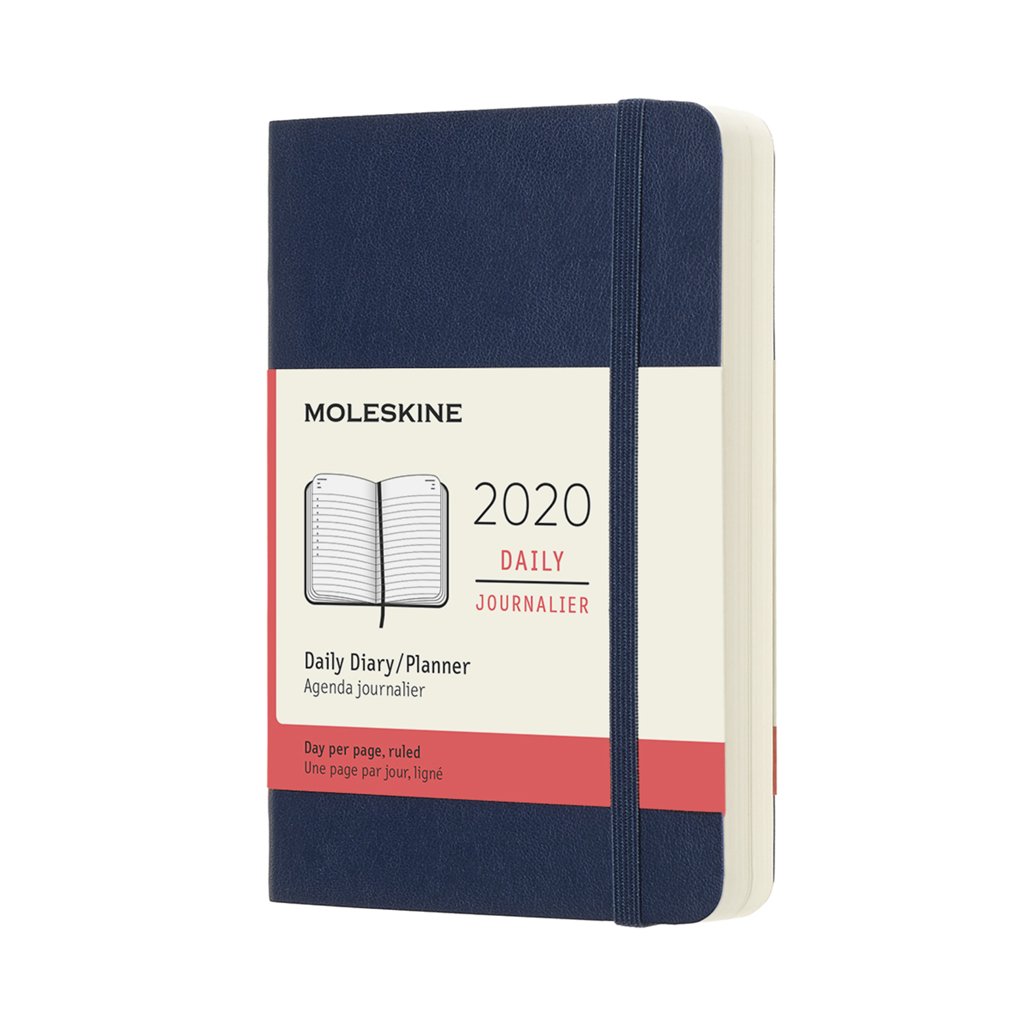 

Щоденник Moleskine 2020 кишеньковий / Сапфір М’який (8058647628813)