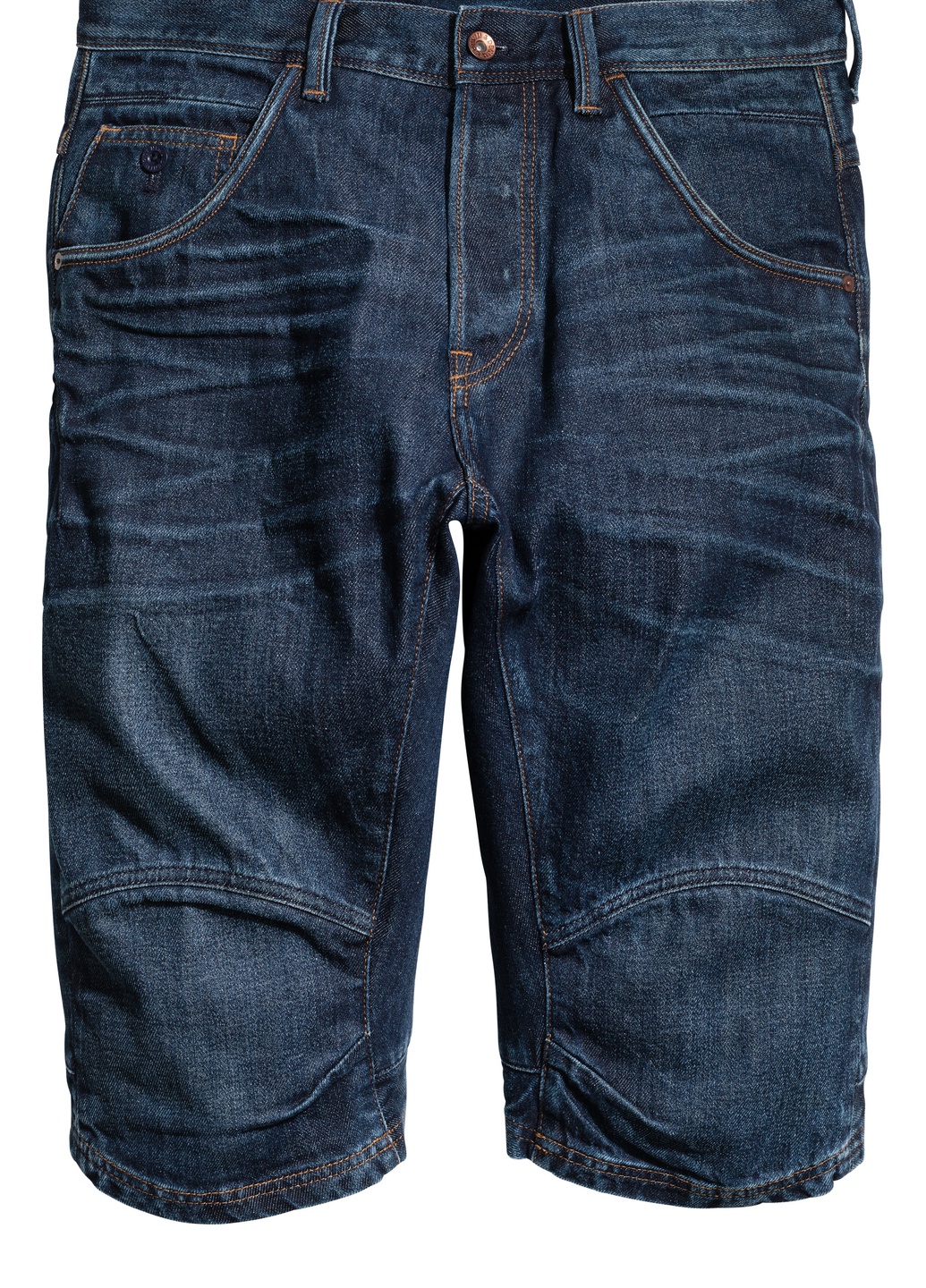 

Шорты джинсовые H&M W34 Синий 0208618_бронз.п_01