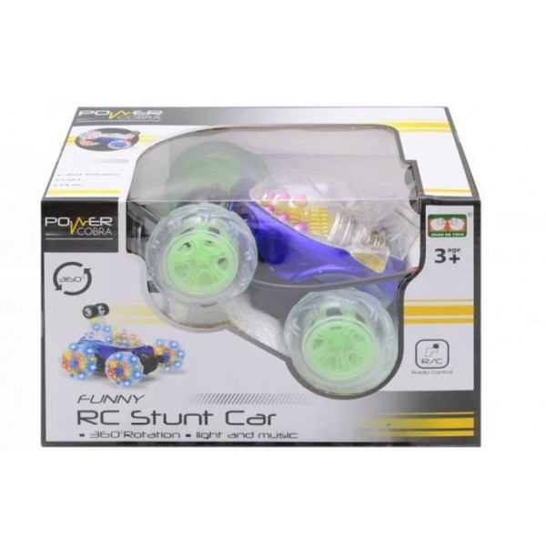 

Машина ZHAN DA TOYS Power Cobra Funny на радіокеруванні перевертиш 008-370