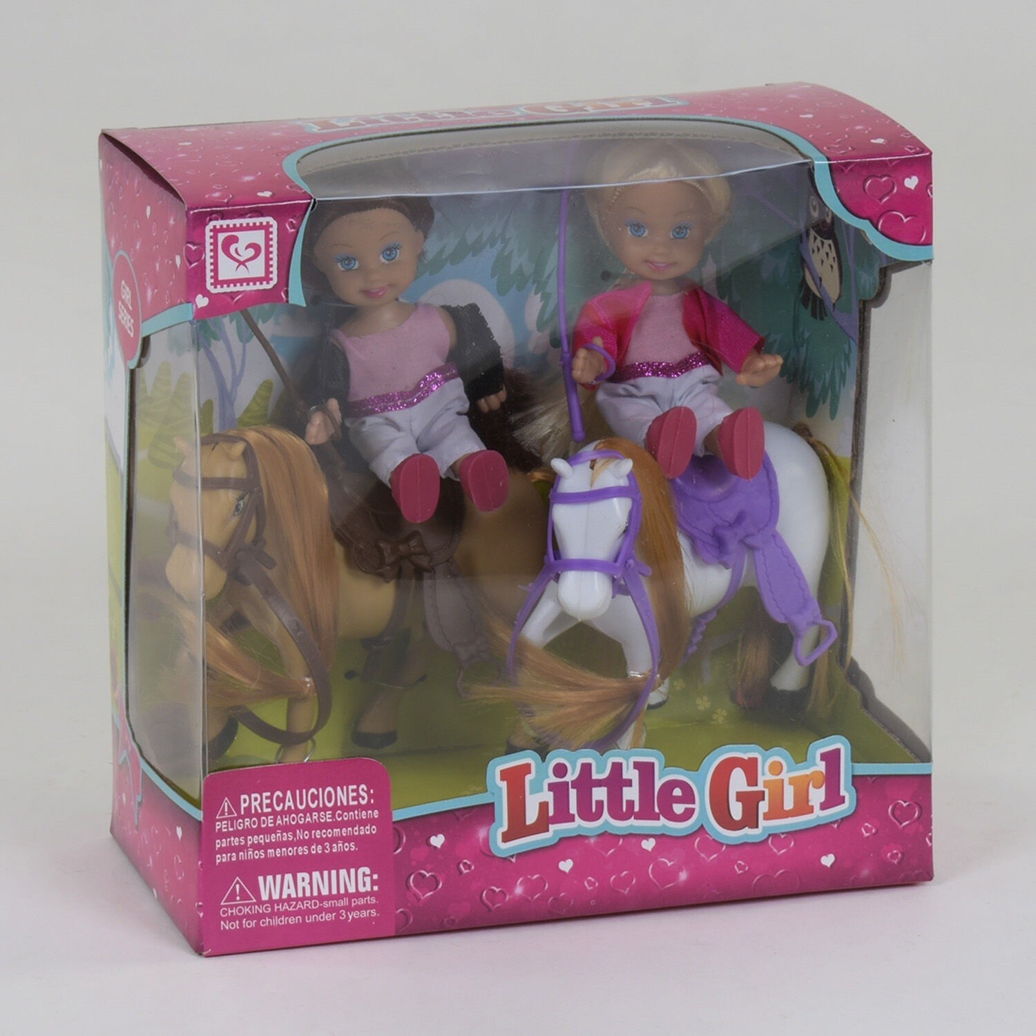 

Куклы с лошадками Little Girl K 899-11