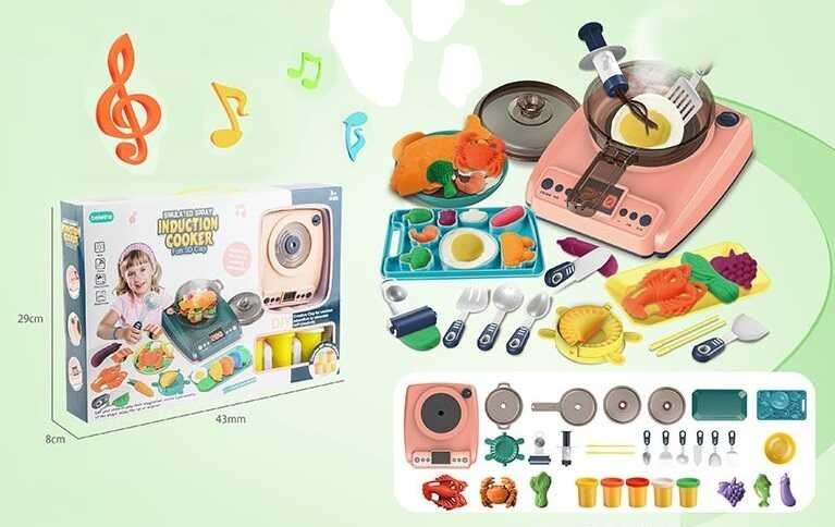 

Игрушечная детская кухня Kitchen с посудой и продуктами арт.199-1 B