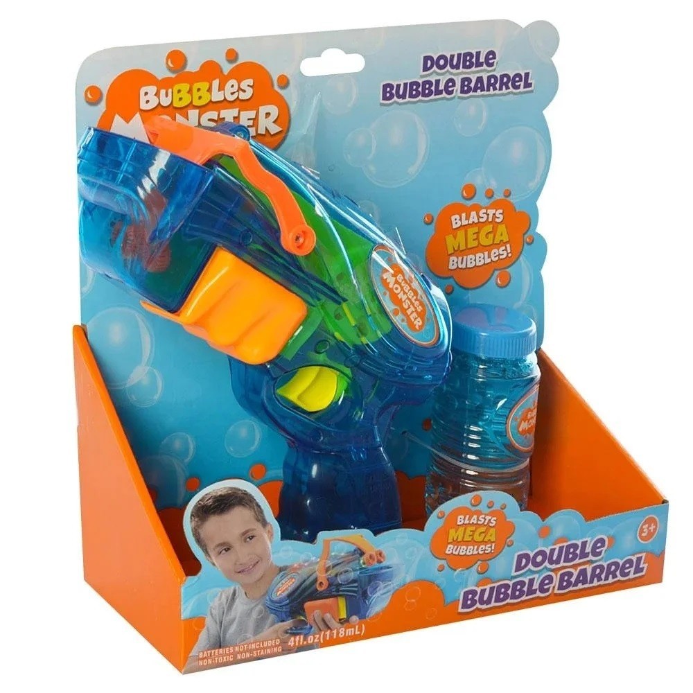 

Пистолет с мыльными пузырями Bubble Monster со звуковыми эффектами арт.668-1A