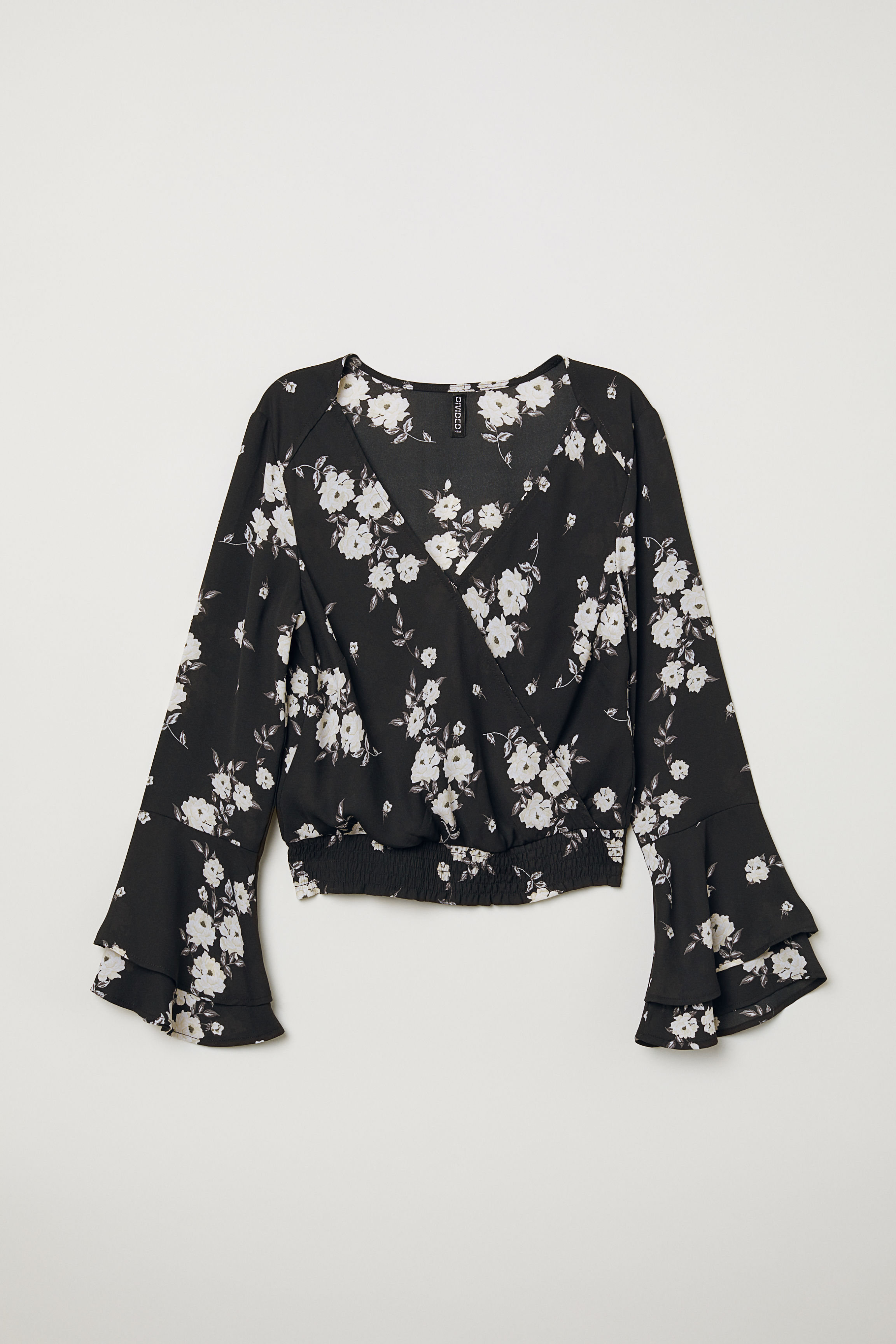 

Блуза H&M 0686515  черный, Блуза H&M 0686515 36 черный
