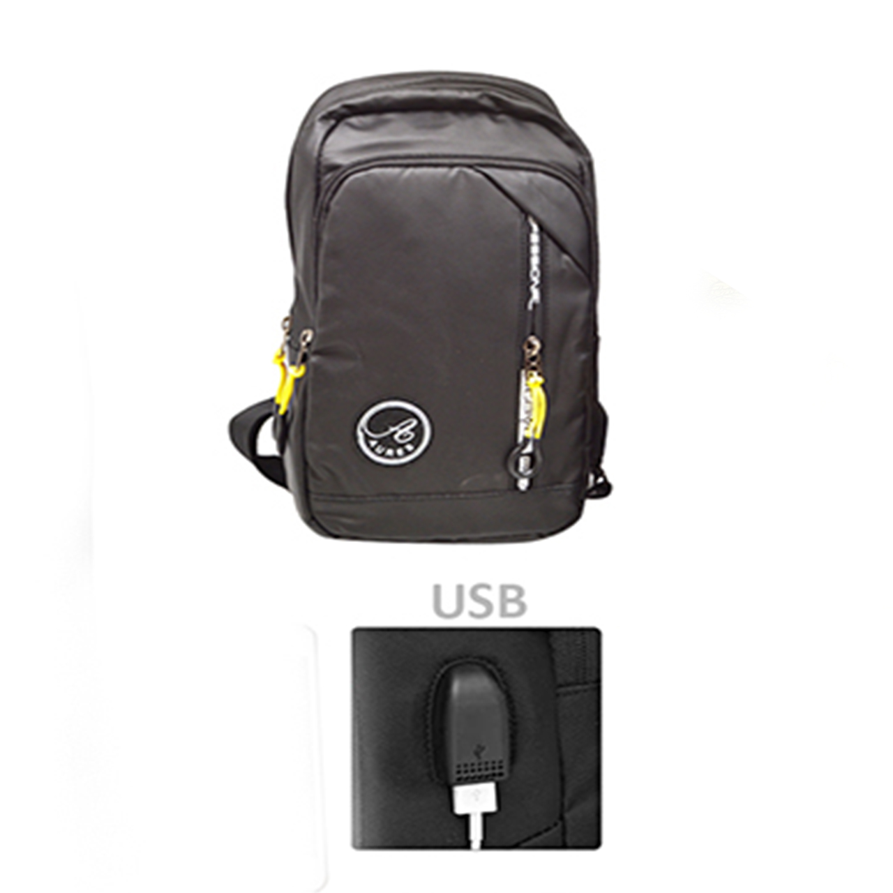 

Рюкзак с USB STENSON 18 х 14 х 30 см (571) Черный