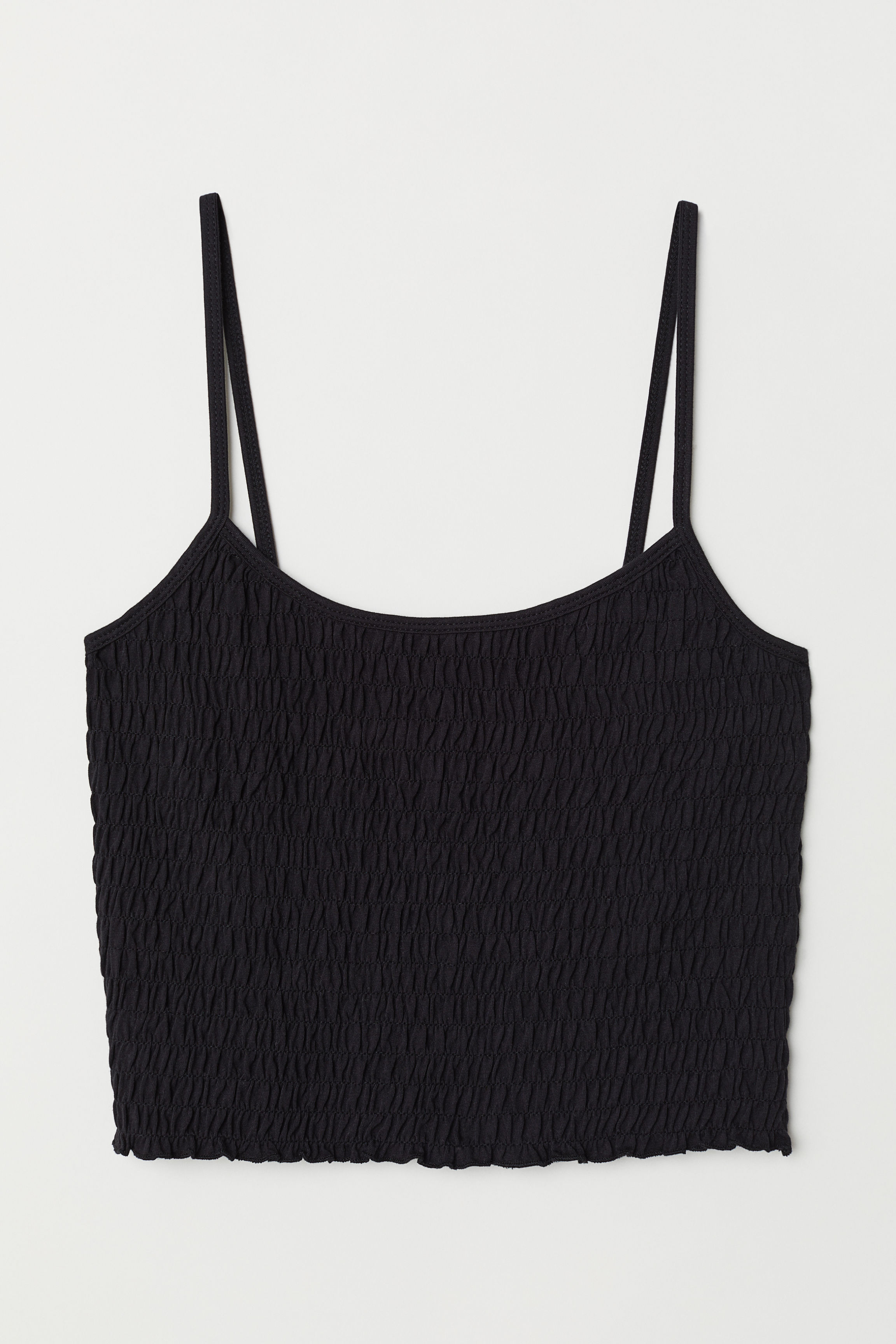 

Топ H&M 0664421-01  черный, Топ H&M 0664421-01 L черный