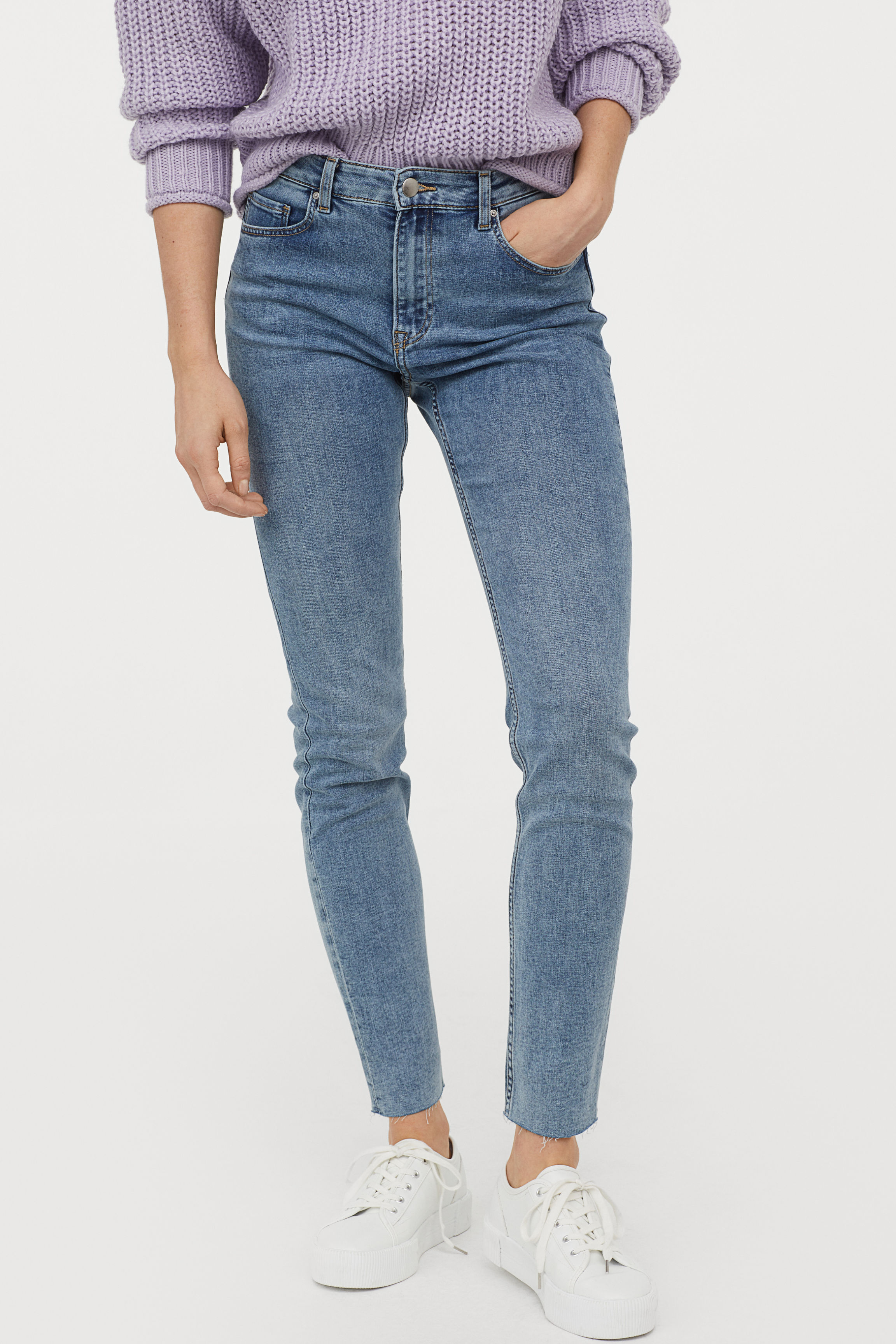 

Джинсы H&M 0562245-03  голубой, Джинсы H&M 0562245-03 34 голубой