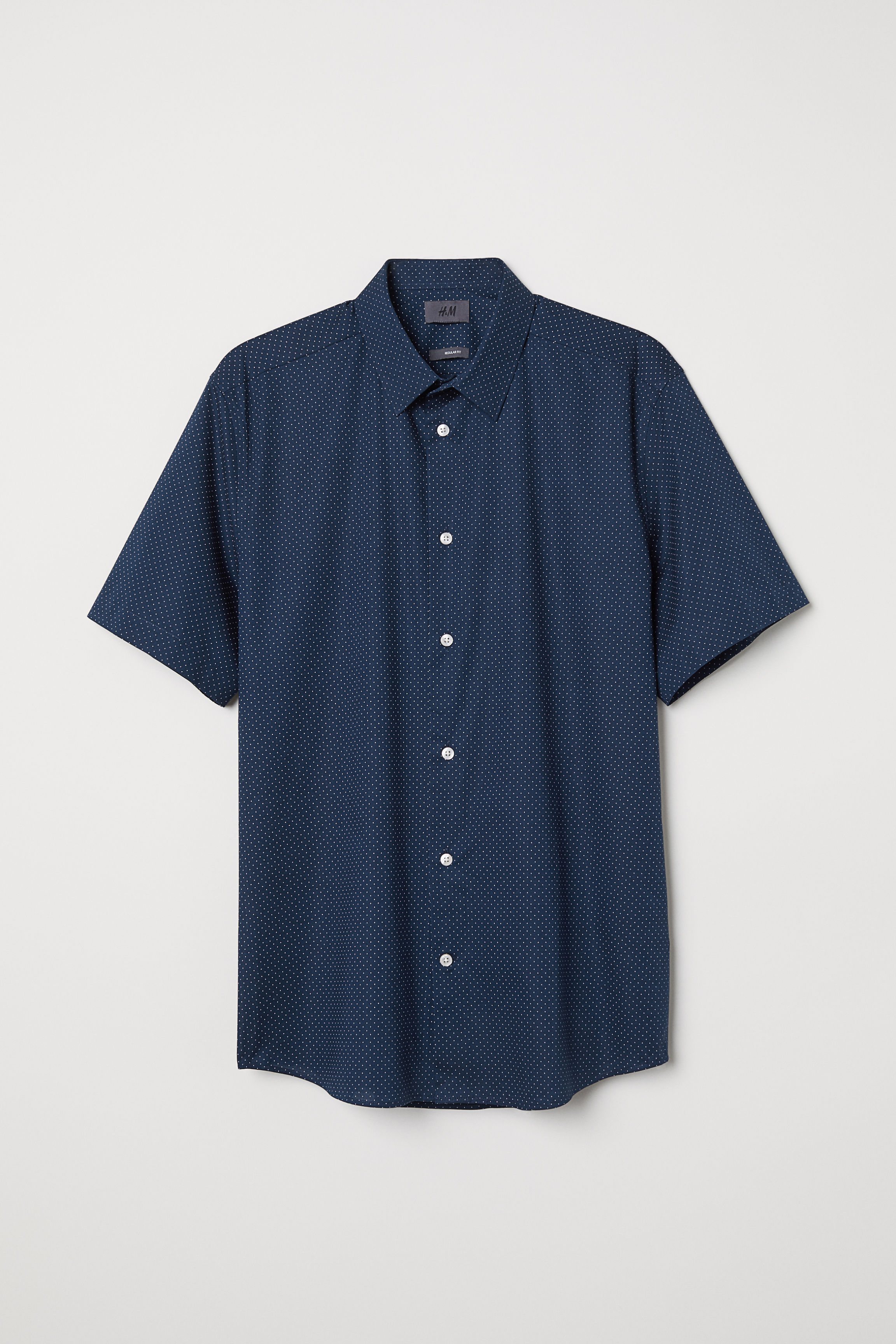 

Рубашка H& 0609115  синий, Рубашка H&M 0609115 M синий