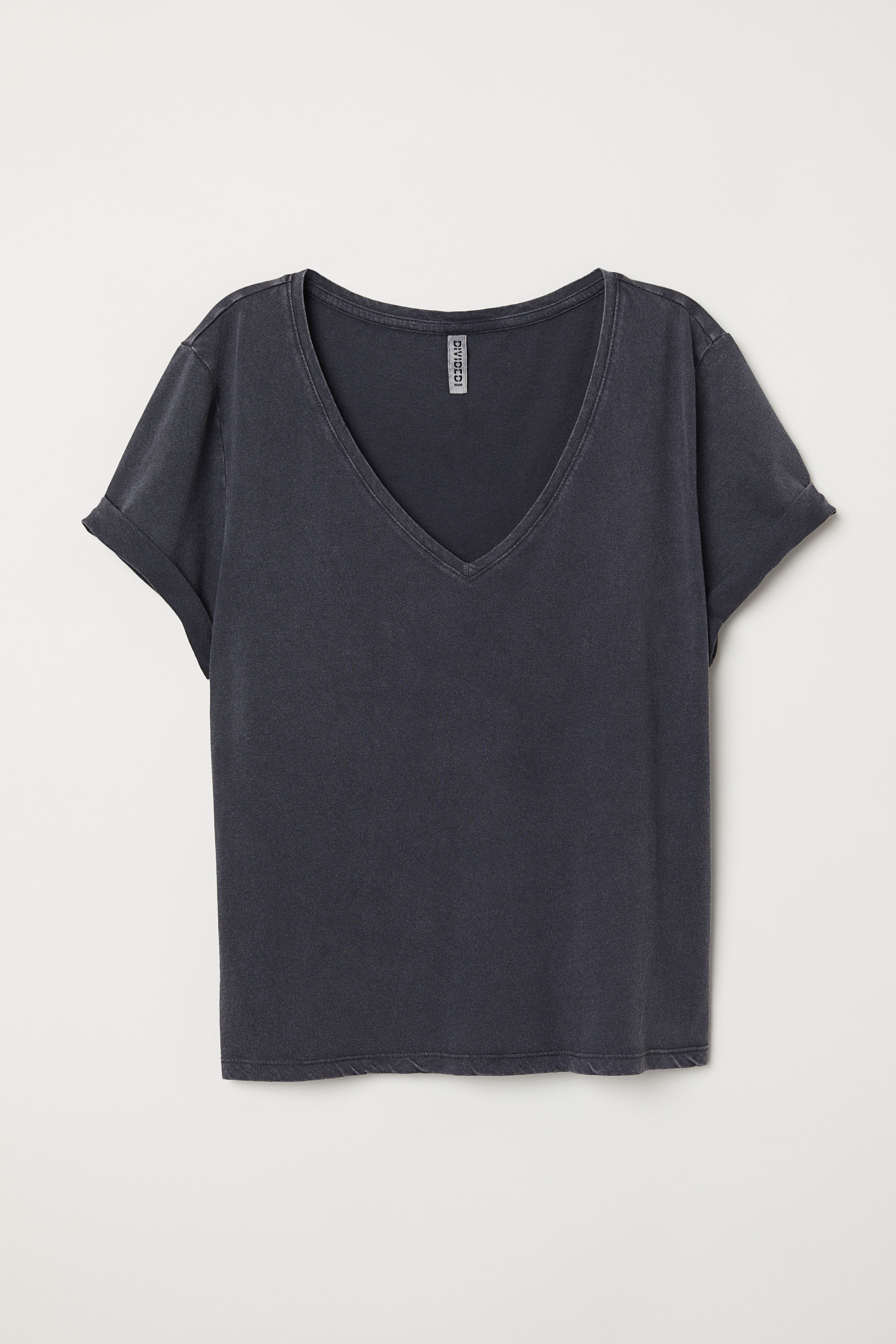 

Футболка H&M 0677077  серый, Футболка H&M 0677077 XS серый