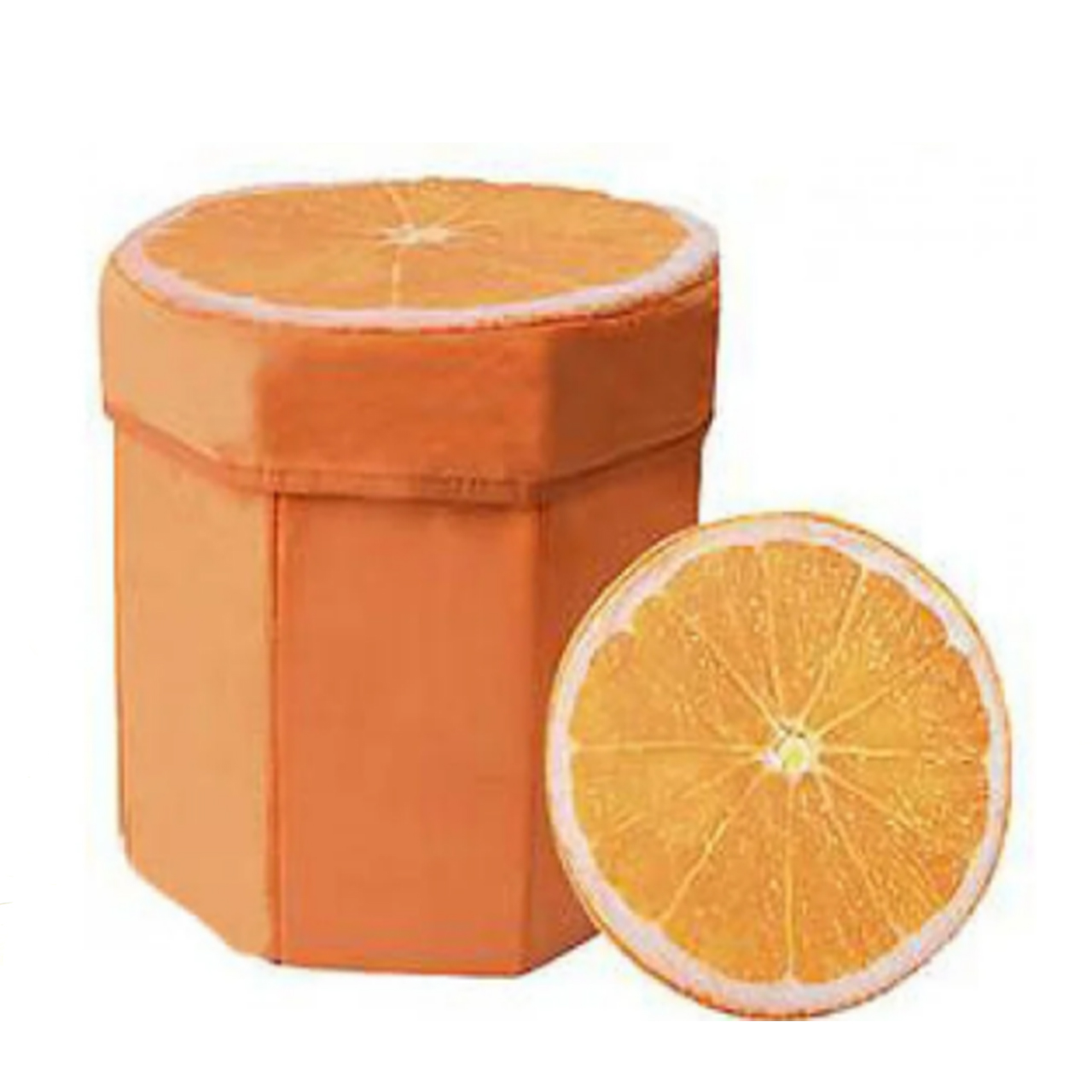 Пуфик апельсин
