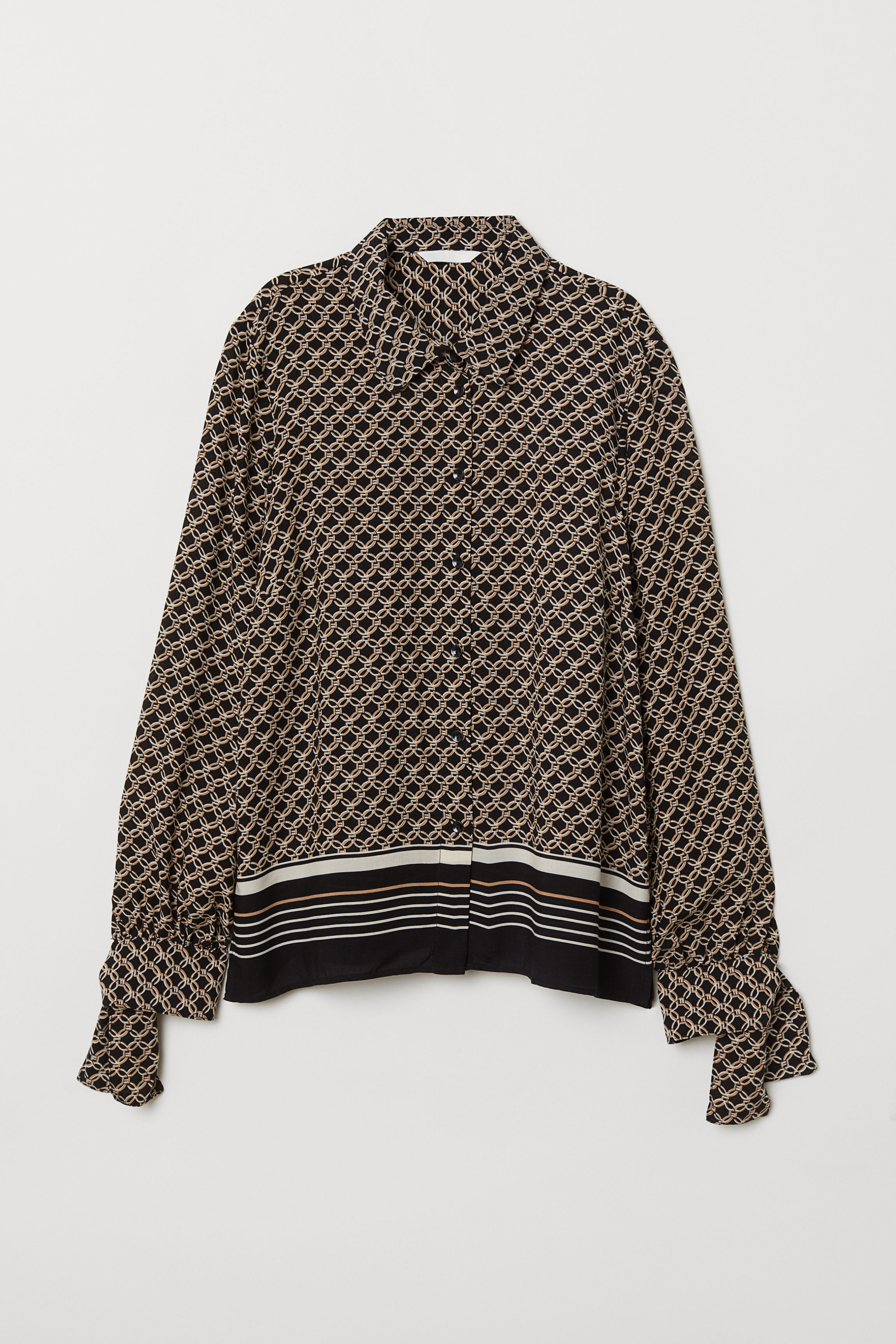 

Блуза H&M 0723983-01 36 черный