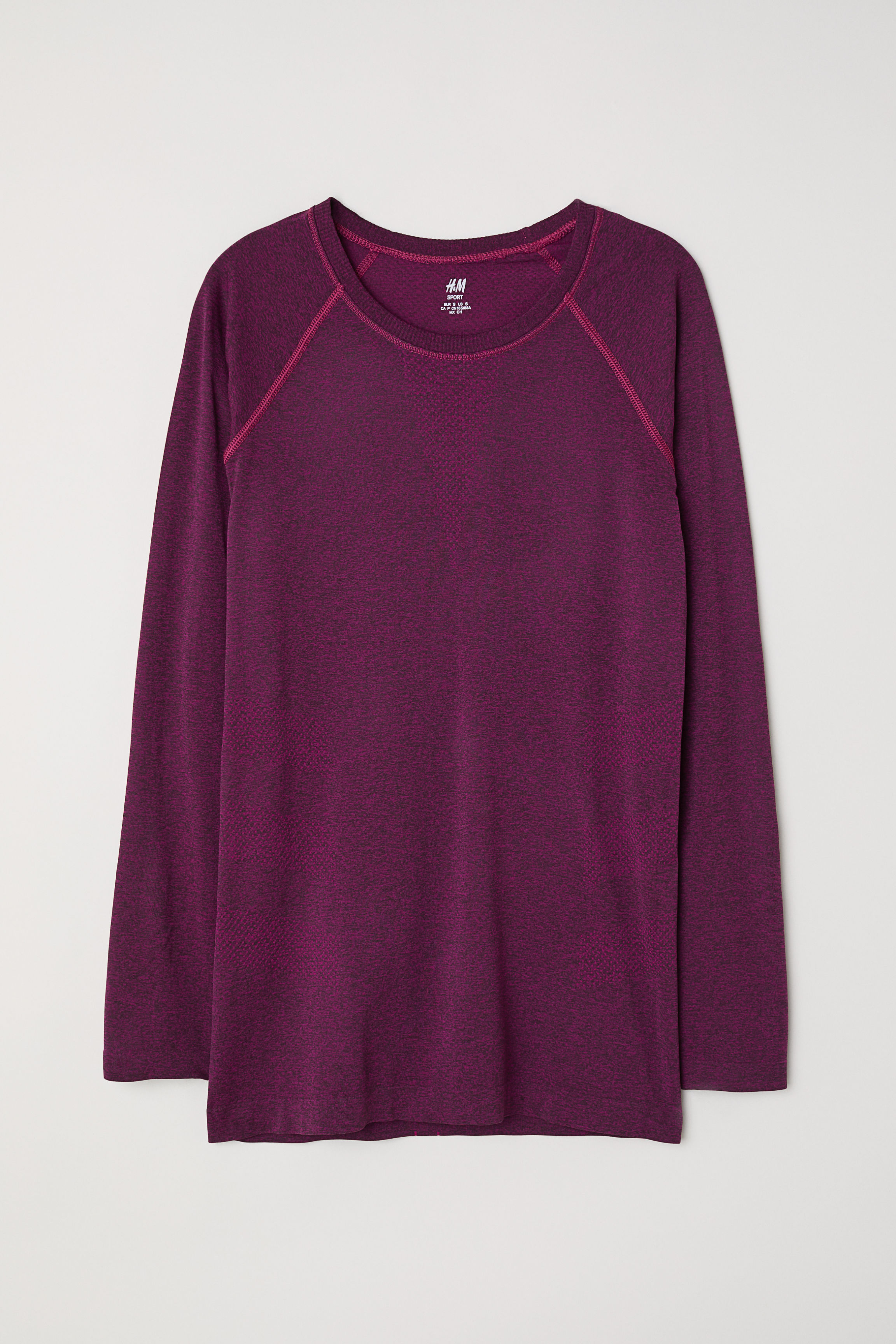 

Реглан H& 0494428  фиолетовый, Реглан H&M 0494428 M фиолетовый