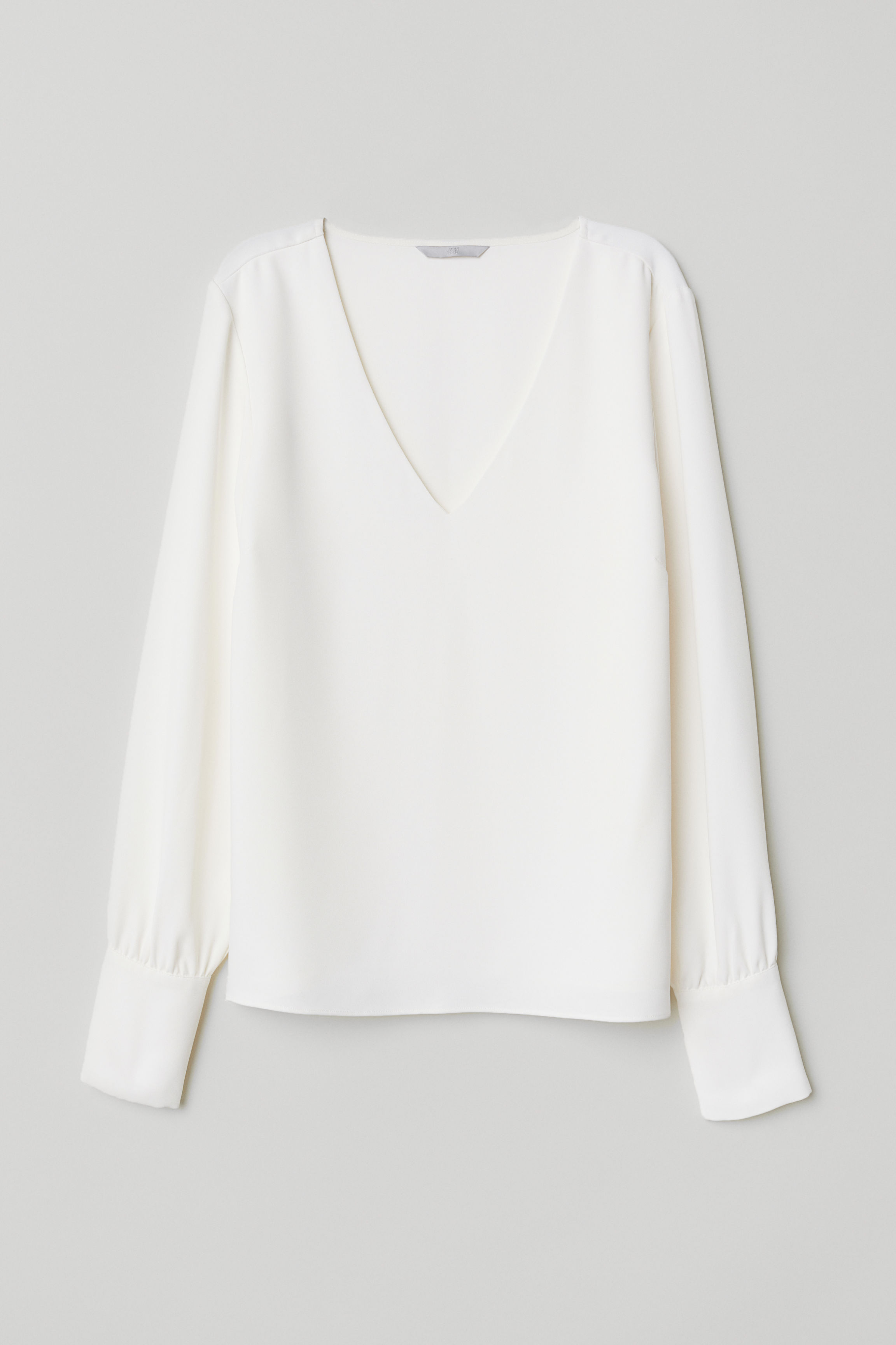 

Блуза H&M 0634426  белый, Блуза H&M 0634426 38 белый
