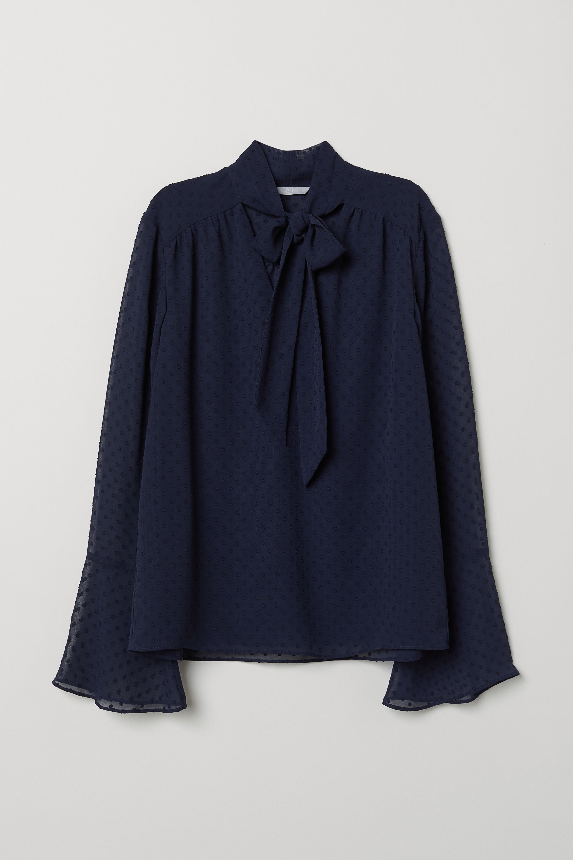 

Блуза H&M 0677133-01 34 синий