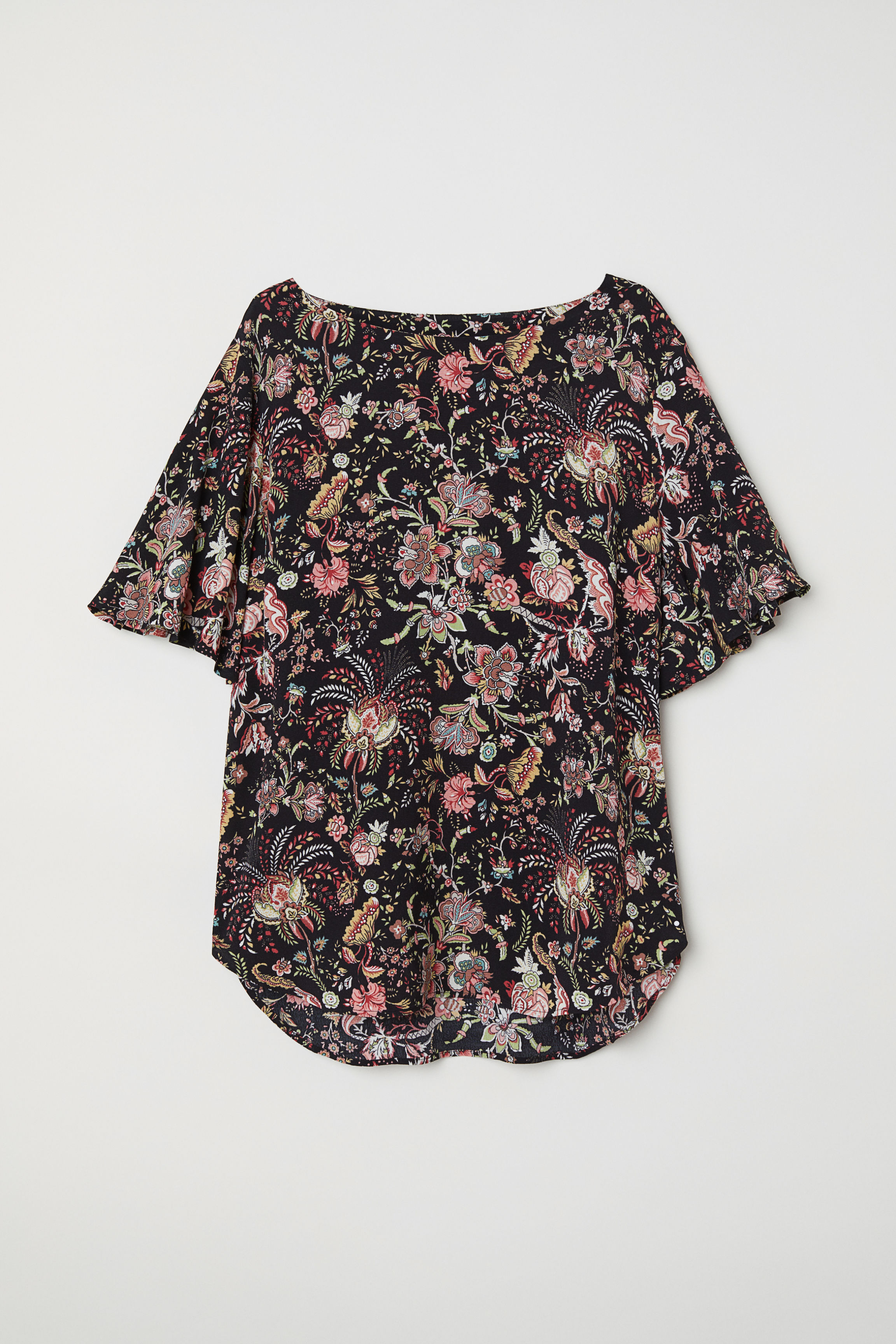 

Блуза H&M 0622314  черный, Блуза H&M 0622314 46 черный
