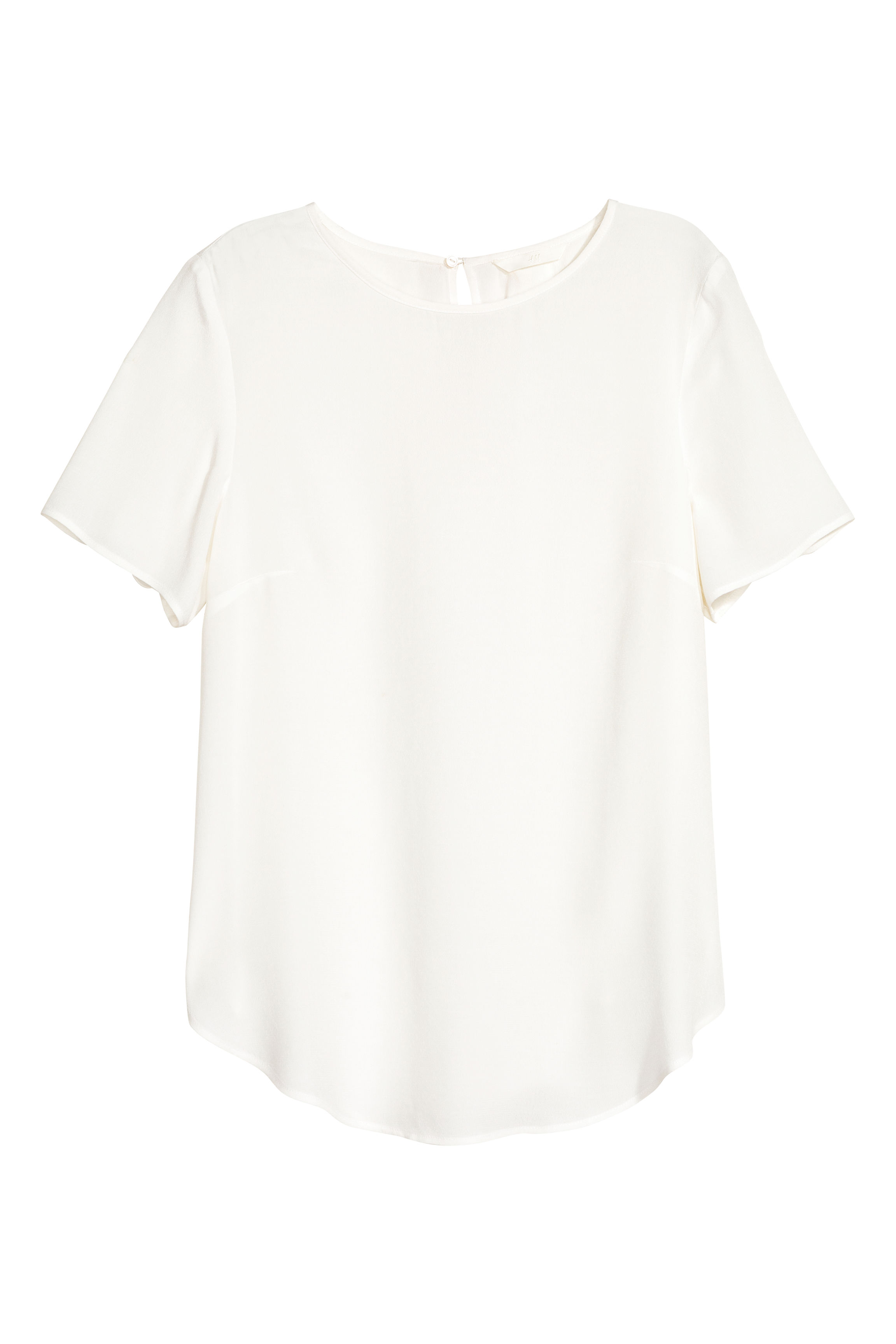 

Блуза H&M 0528344-3513 34 белый