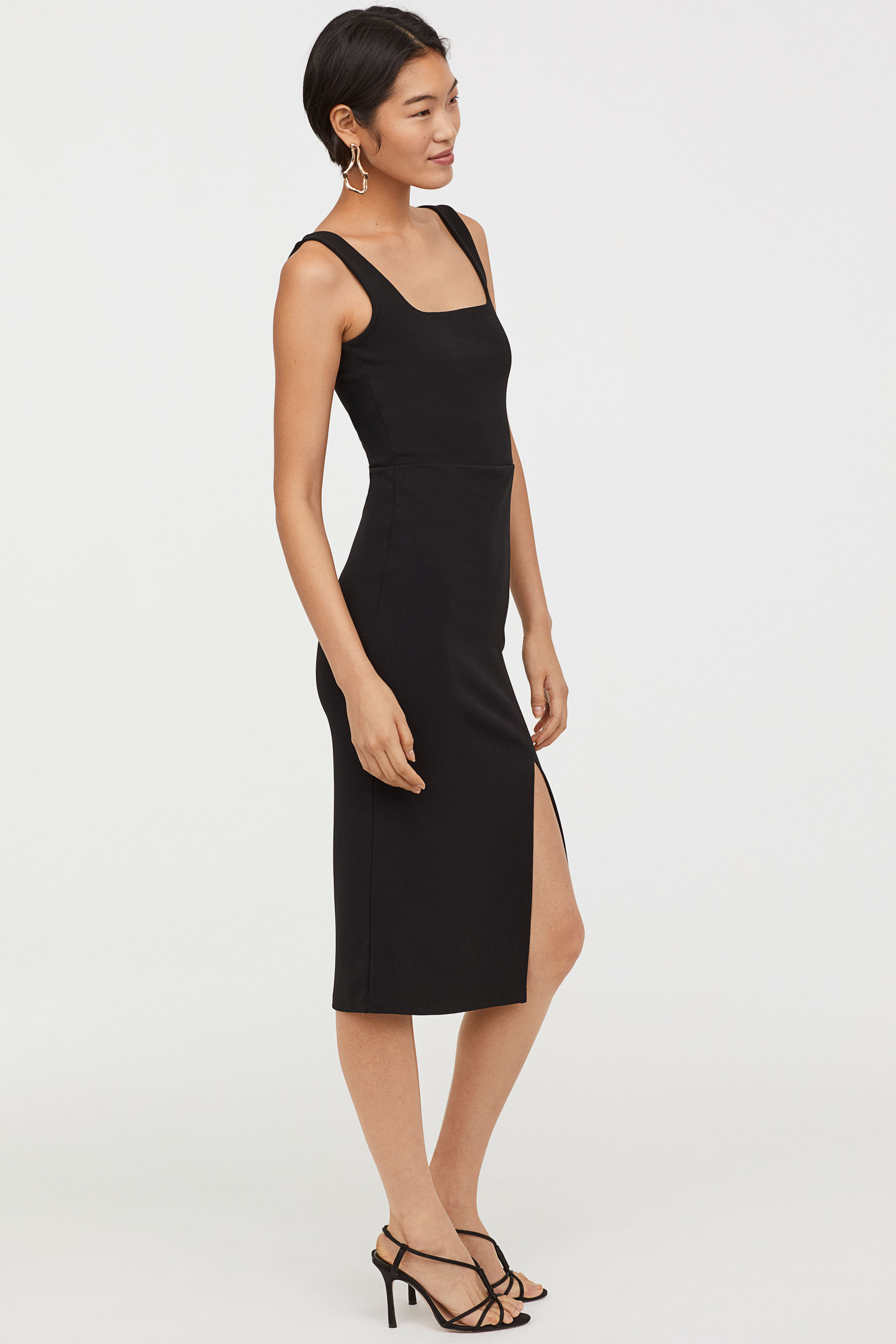 

Платье H&M 0742767  черный, Платье H&M 0742767 XL черный