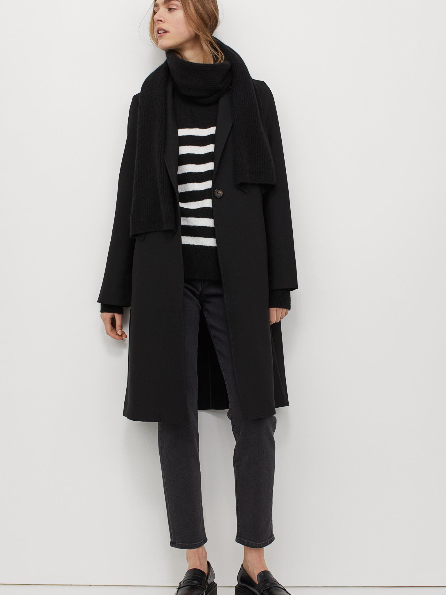 

Пальто H&M 8697062dm  Черное, Пальто H&M 8697062dm 2XL Черное