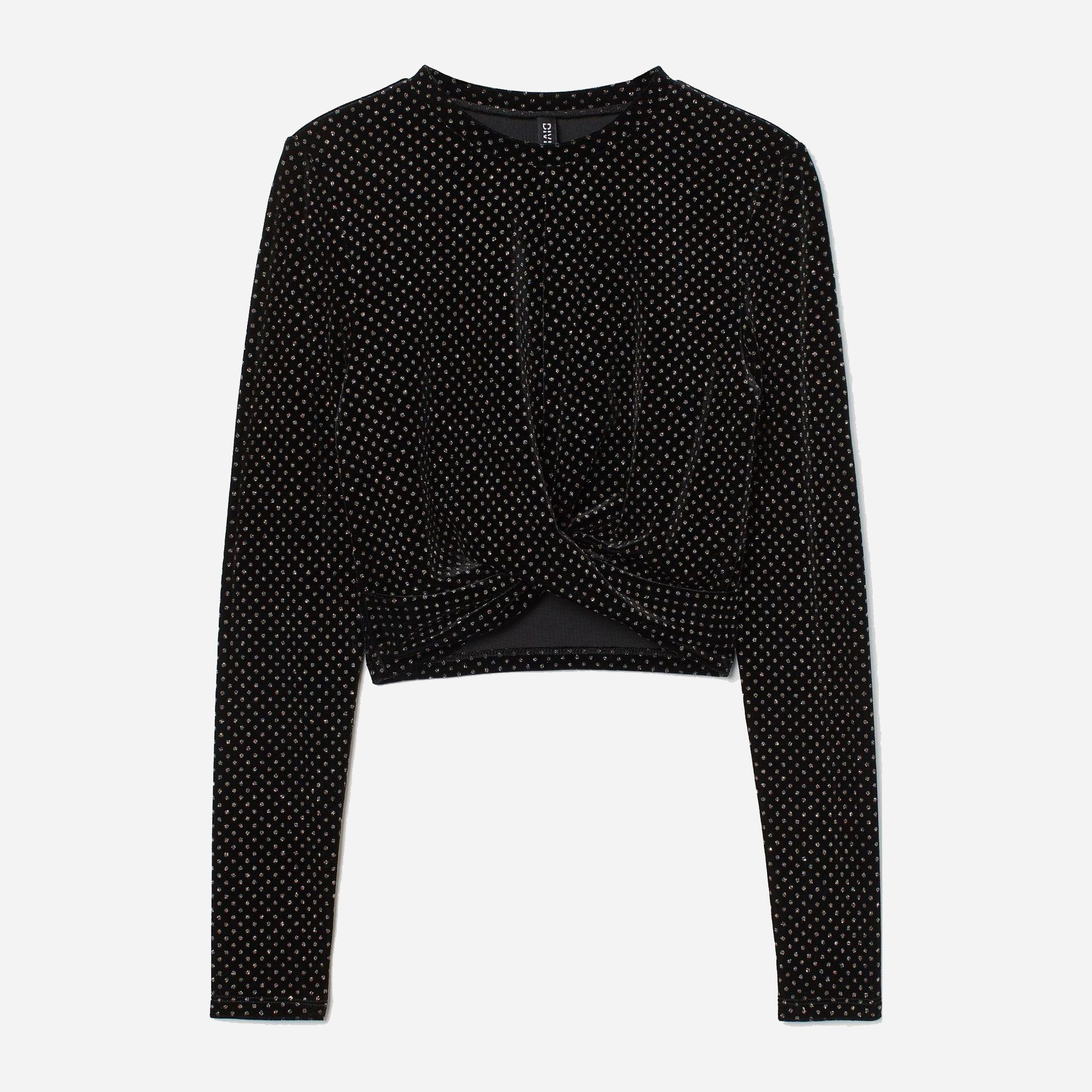 

Топ H&M 9304782bar S Черный