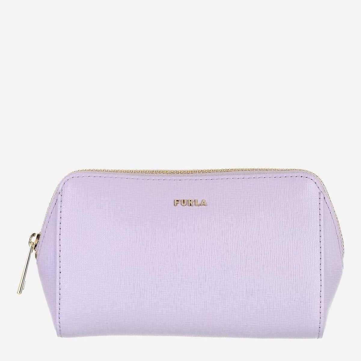 

Косметичка женская кожаная Furla Electra M Cosmetic Case Set EBM5LN1-B30000-0731S Светло-фиолетовая