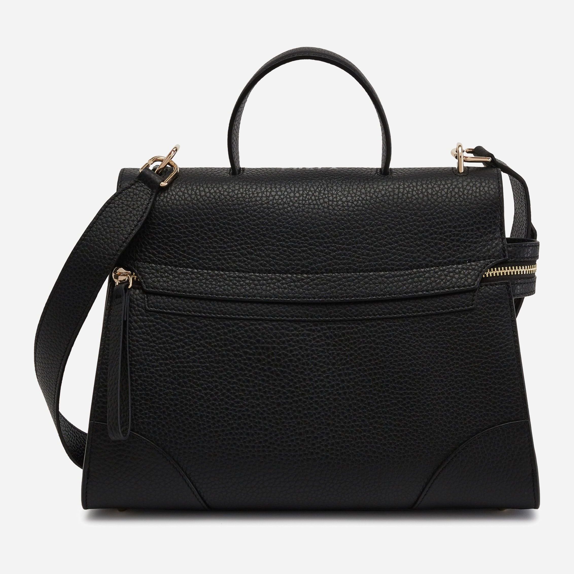 

Сумка женская кожаная Furla Meraviglia M Top Handle WB00343-BX0041-O6000 Черная