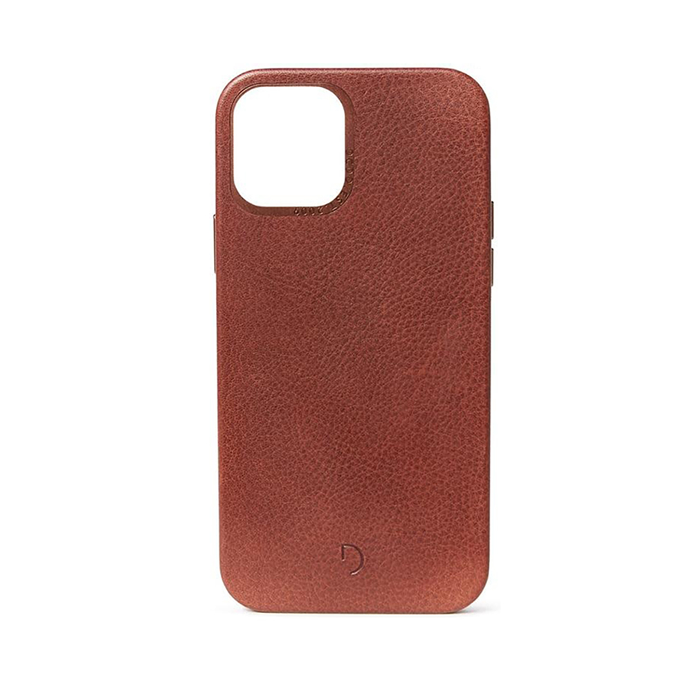 

Чехол Decoded Back Cover для iPhone 12 | 12 Pro with MagSafe Brown