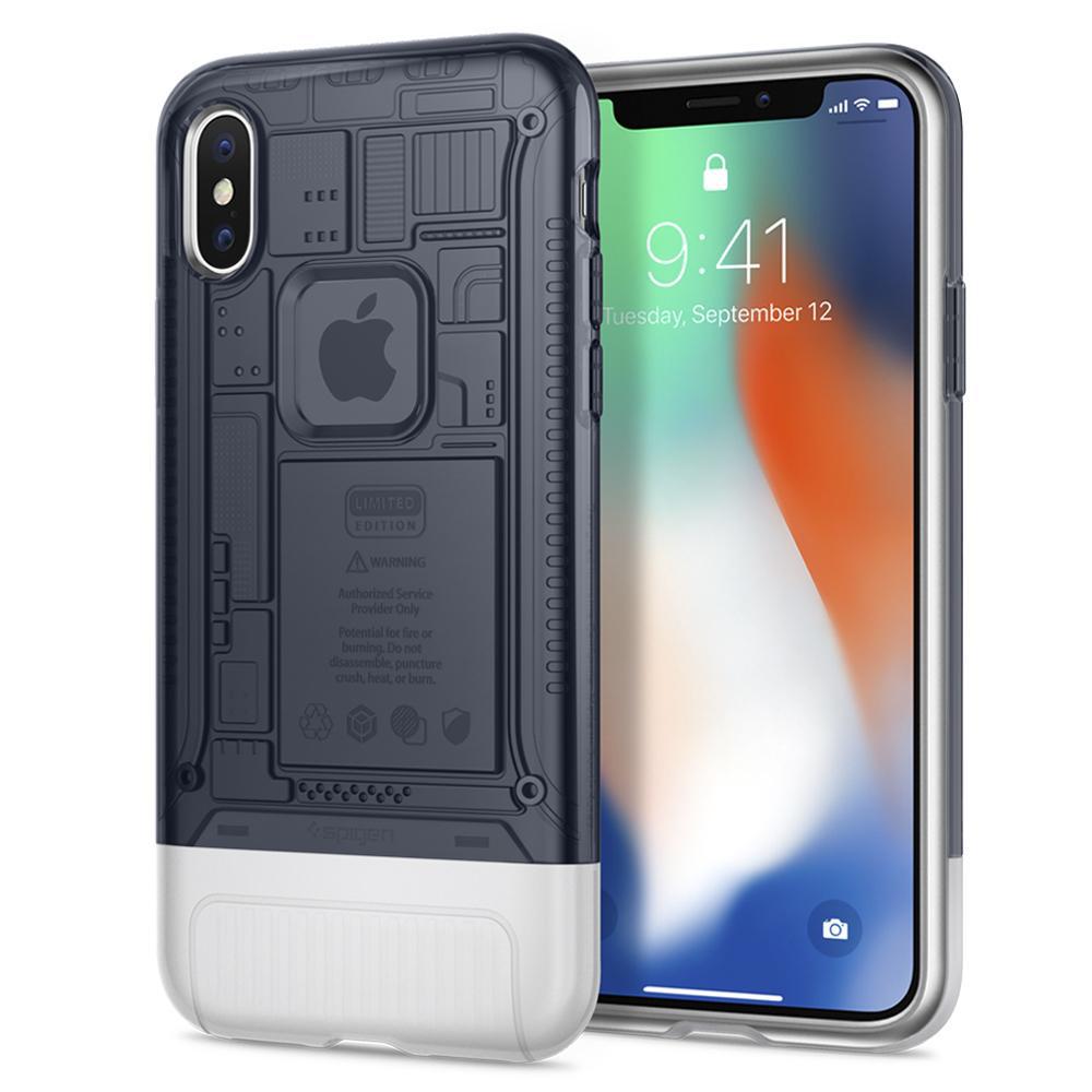 

Чехол Spigen для iPhone X Classic C1 Graphite