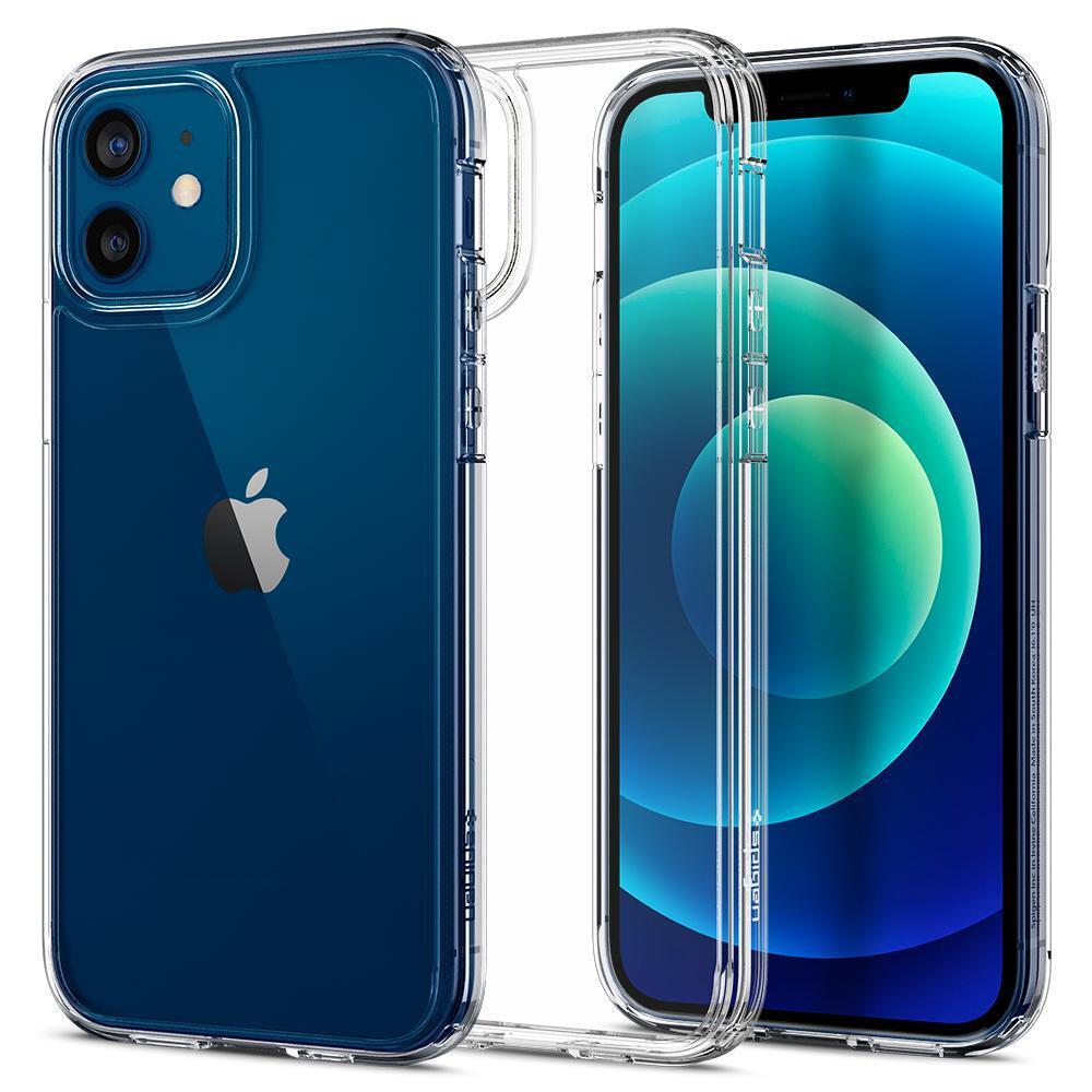 

Чехол Spigen для iPhone 12 | 12 Pro Ultra Hybrid Crystal Clear