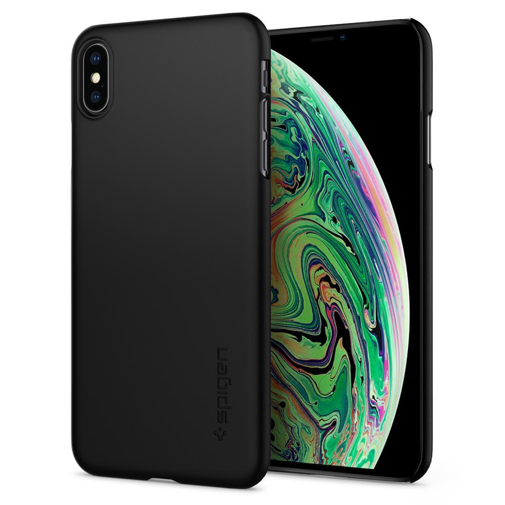

Чехол Spigen для iPhone XS Max Thin Fit Black