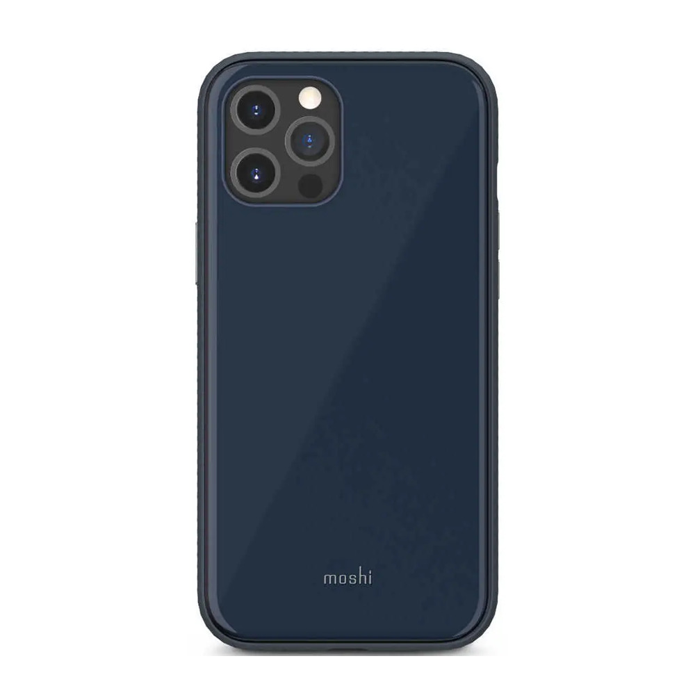 

Чехол Moshi iGlaze Slim Hardshell Case Slate Blue для iPhone 12 Pro Max