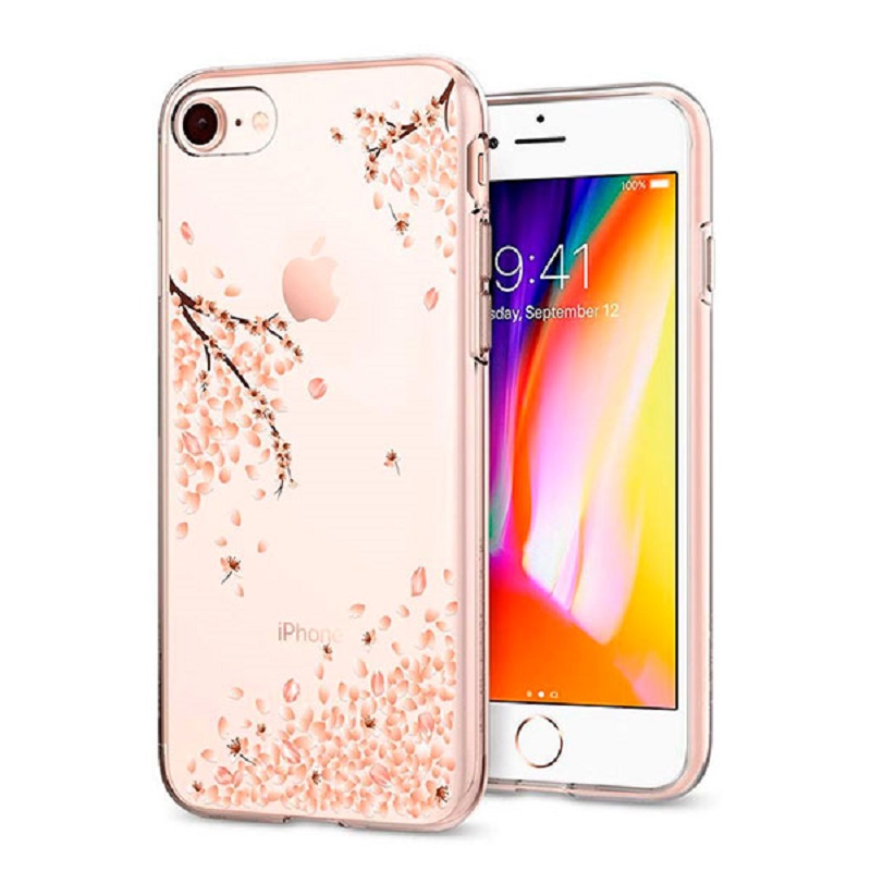 

Чехол Spigen для iPhone SE 2020/8/7 Liquid Crystal Blossom Crystal Clear