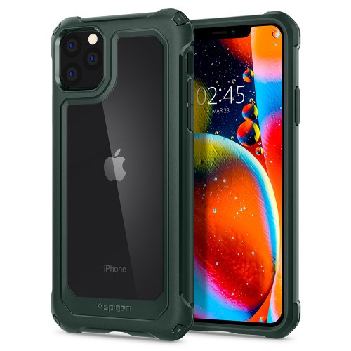 

Чехол Spigen для iPhone 11 Pro Gauntlet Hunter Green