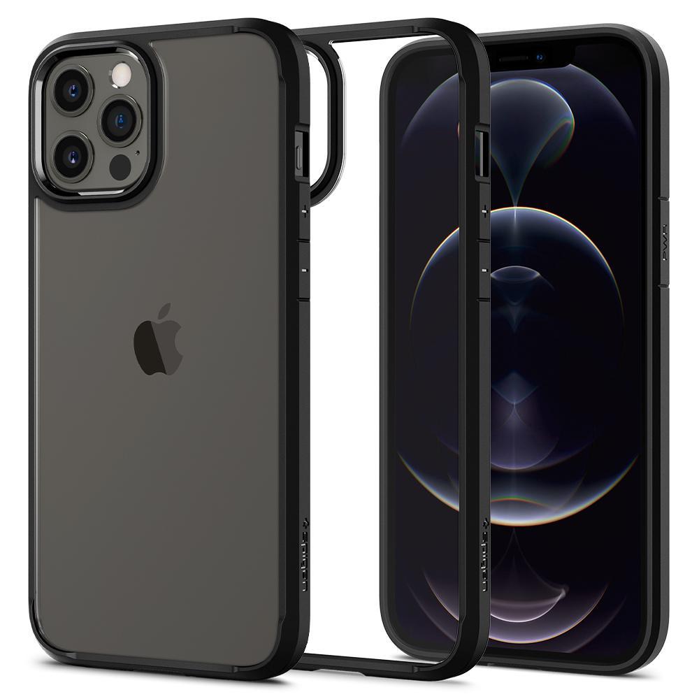 

Чехол Spigen для iPhone 12 Pro Max Ultra Hybrid Matte Black