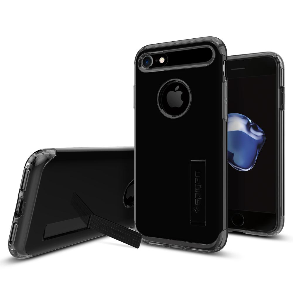 

Чехол Spigen для iPhone SE 2020/8/7 Slim Armor Black