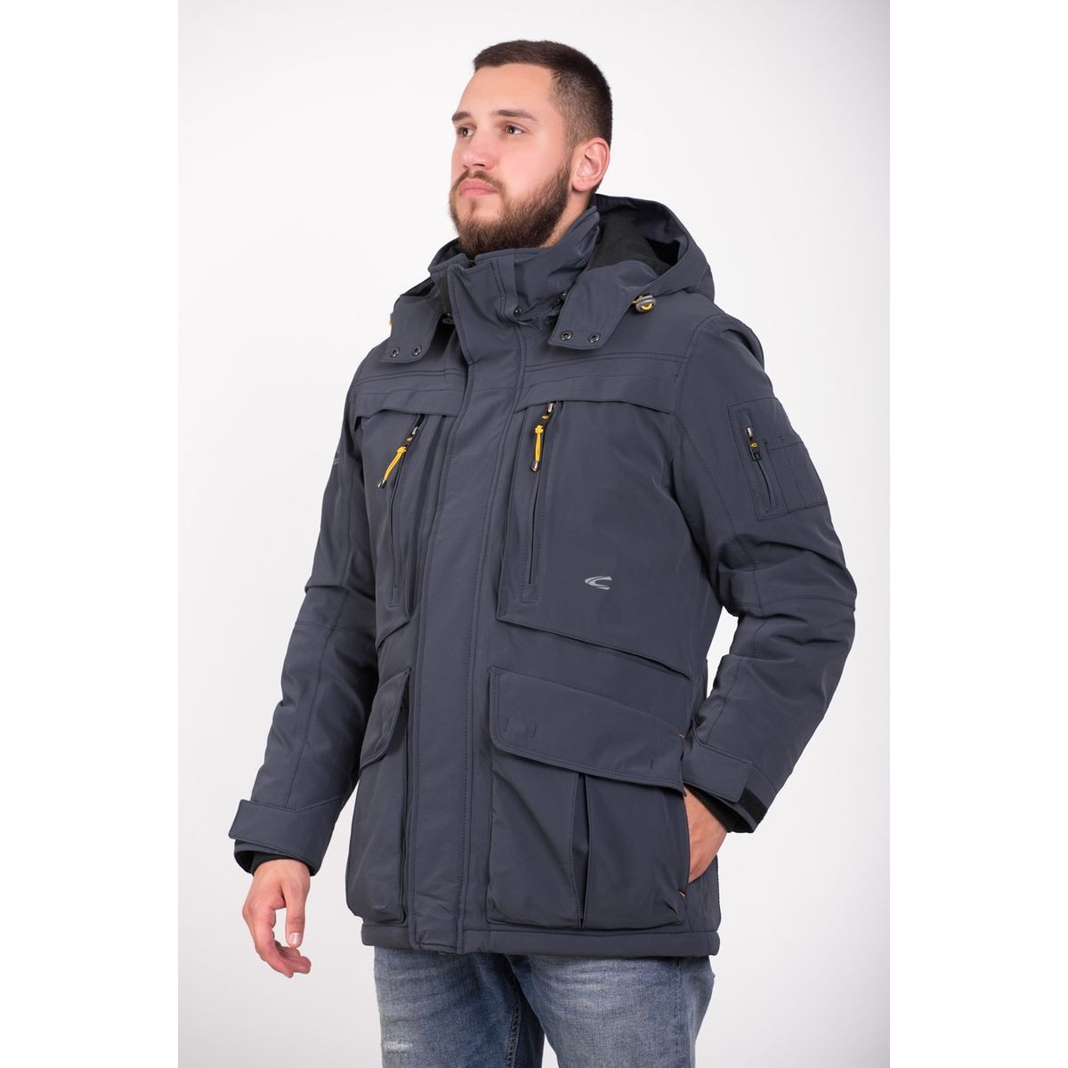 Демисезонная куртка мужская Camel Active синяя р. 52 ( 420194-42) – в ...