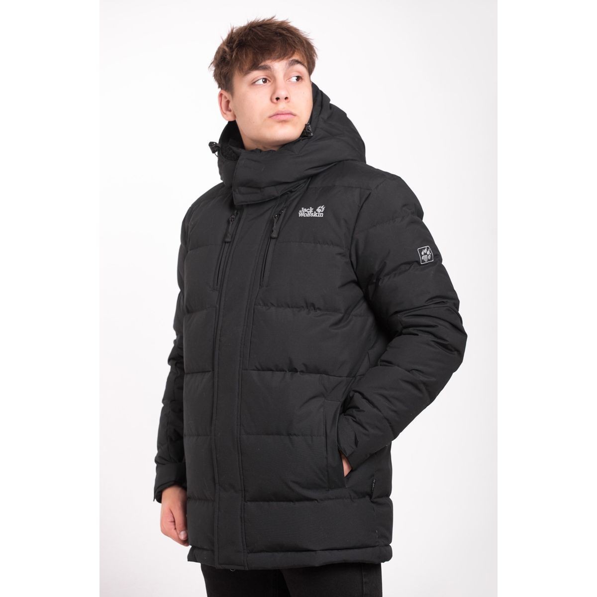 

Зимняя куртка мужская J W черная 2XL ( 1201911-2 )