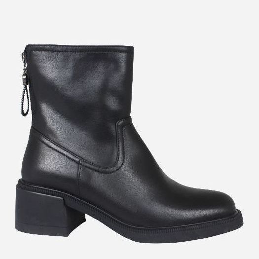 Акція на Жіночі зимові черевики високі Blizzarini A1626-8666M-07 40 (25.5 см) Чорні від Rozetka