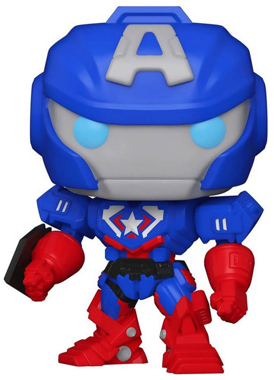 

Фигурка Funko POP! Bobble Marvel Avengers Mech Strike Captain America (GW) (Exc) 55633 (FUN25491049)