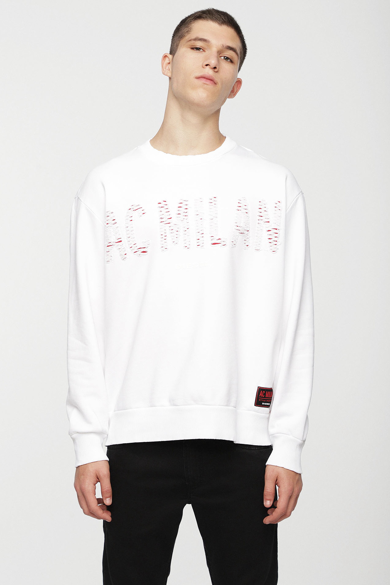 

Свитшот Diesel White  белый, Свитшот Diesel White XL белый