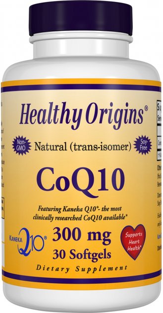 

Коэнзим Q10 Healthy Origins Q10 300 мг 30 желатиновых капсул (445958)