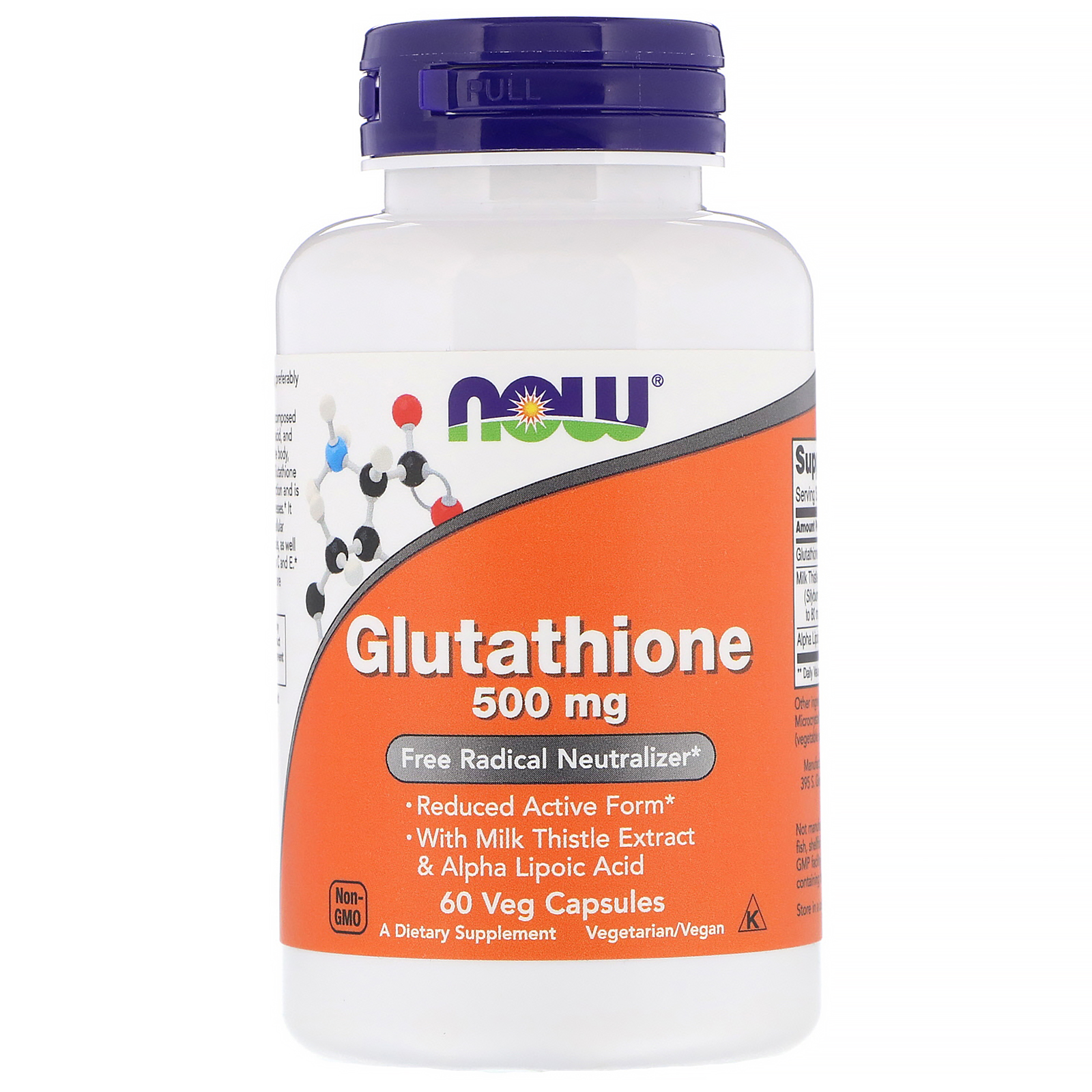 

Витамины и минералы Now Foods Glutathione (500 мг) 60 капсул (444906)