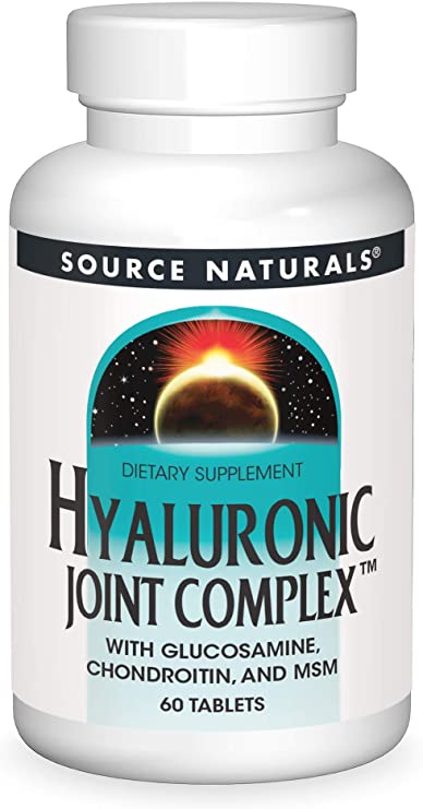 

Гиалуроновая Кислота с Глюкозамином Хондроитином и МСМ Source Naturals Hyaluronic Joint Complex MSM 60 таблеток (445579)