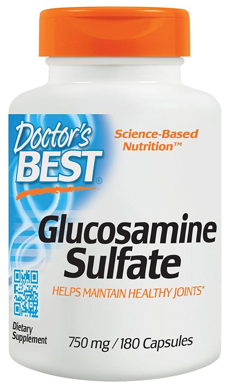 

Препараты для восстановления суставов и связок Doctor's BEST Glucosamine Sulfate 750 мг 180 капсул (446445)