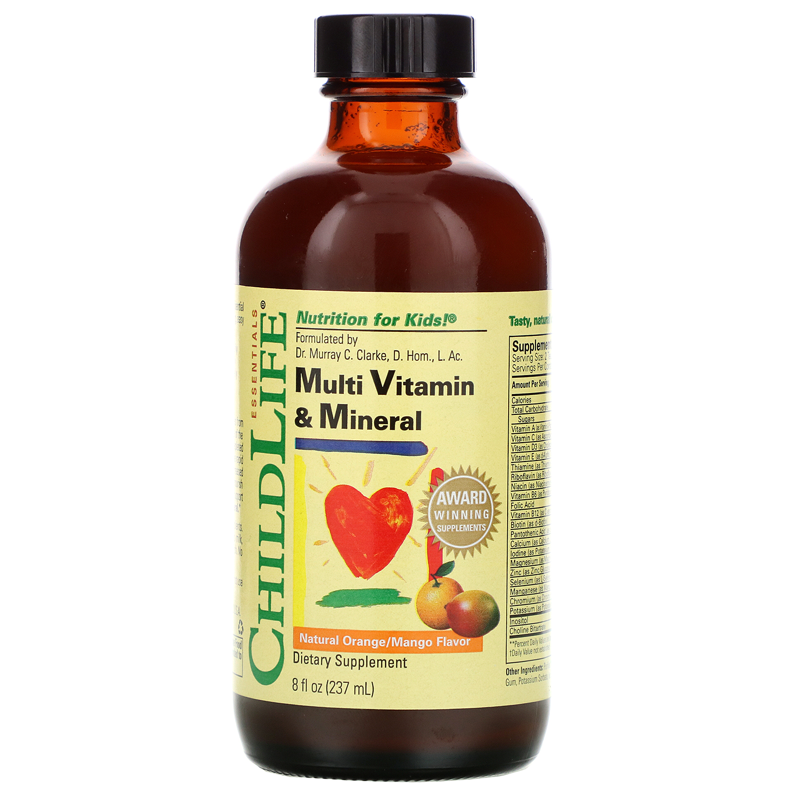 

Витамины и минералы ChildLife Liquid Vitamin C 237 мл Апельсин-манго (444760)