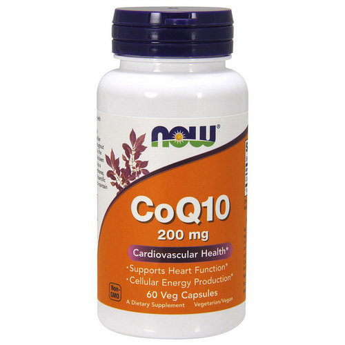 

Коэнзим Q10 Now Foods CoQ10 (200 мг) 60 гель. капсул (445972)