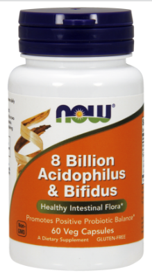 

Витамины и минералы Now Foods 8 Billion Acidophilus & Bifidus 60 вег. капсул (444882)