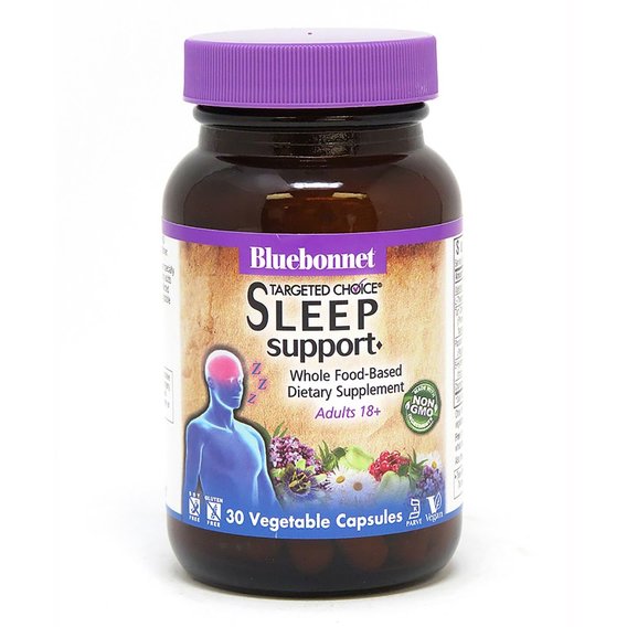 

Нормализация сна Bluebonnet Nutrition Sleep Support 30 растительных капсул (446209)