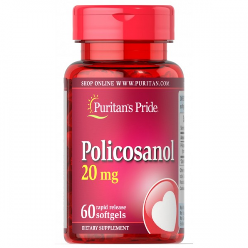 

Витамины и минералы Puritans Pride Policosanol 20 мг 60 гель. капсул (445134)