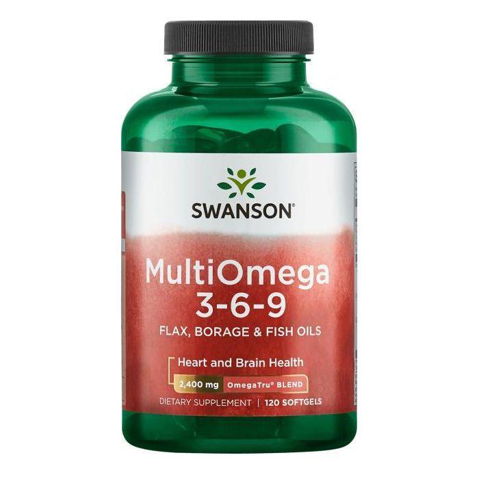 

Витамины и минералы Swanson EFAs MultiOmega 3-6-9 Flax Borage & Fish Oils 220 гель. капсул (445326)