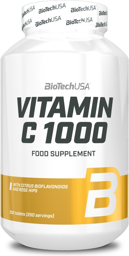 

Витамины и минералы Biotech Vitamin C 1000 мг 250 таблеток (444721)