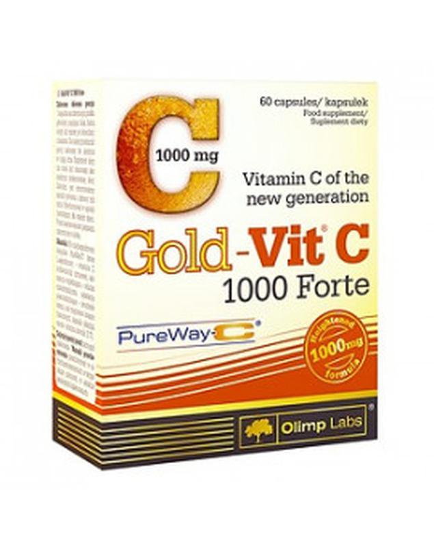 

Витамины и минералы Olimp Labs Gold Vit C 1000 Forte 60 капсул (444626)